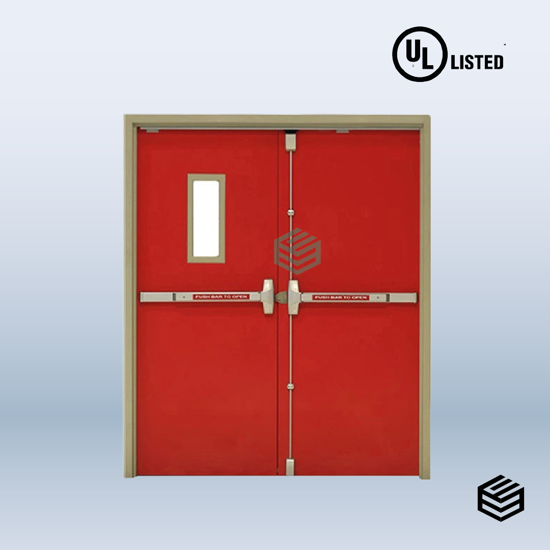 UL Listed Fire Door Double Leaf_Asico_Extensive